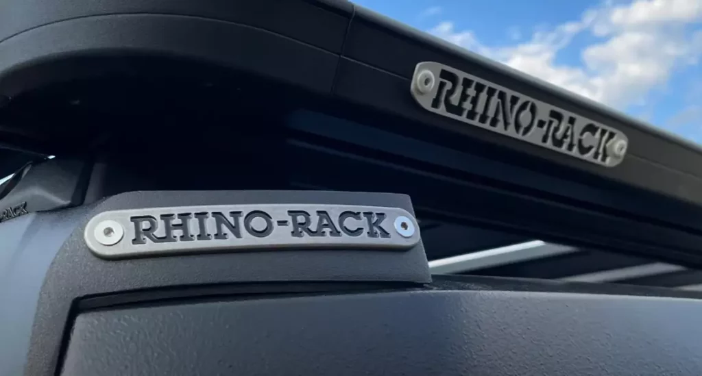 Rhino low profile roof rack, this is the best low profile roof rack in the market we have installed