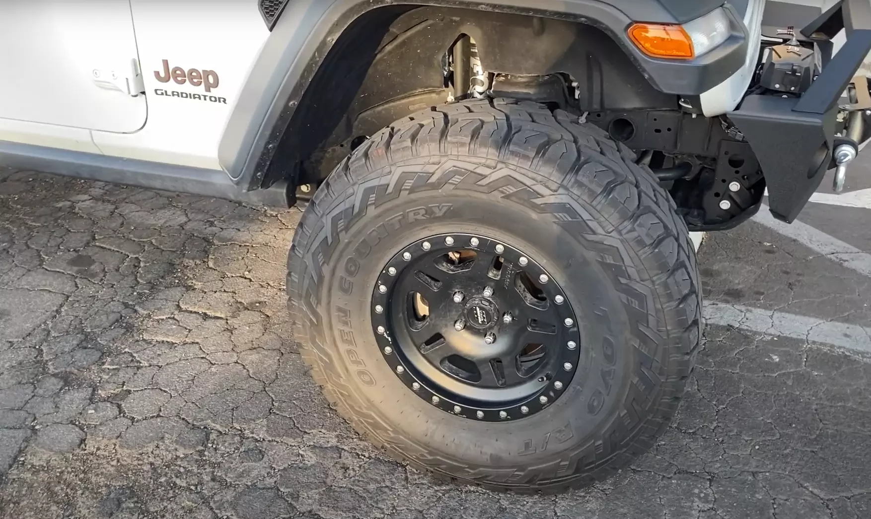 Our Jeep Gladiator with Toyo Tires Open Country RT