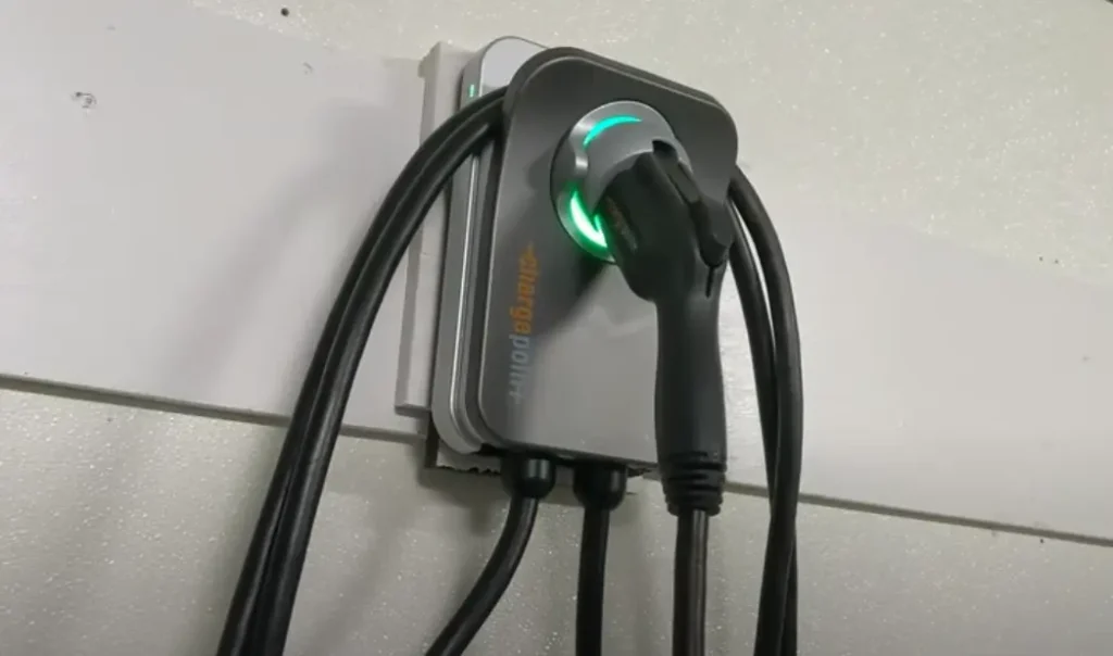 ChargePoint Home Flex Charger Installed in our Garage