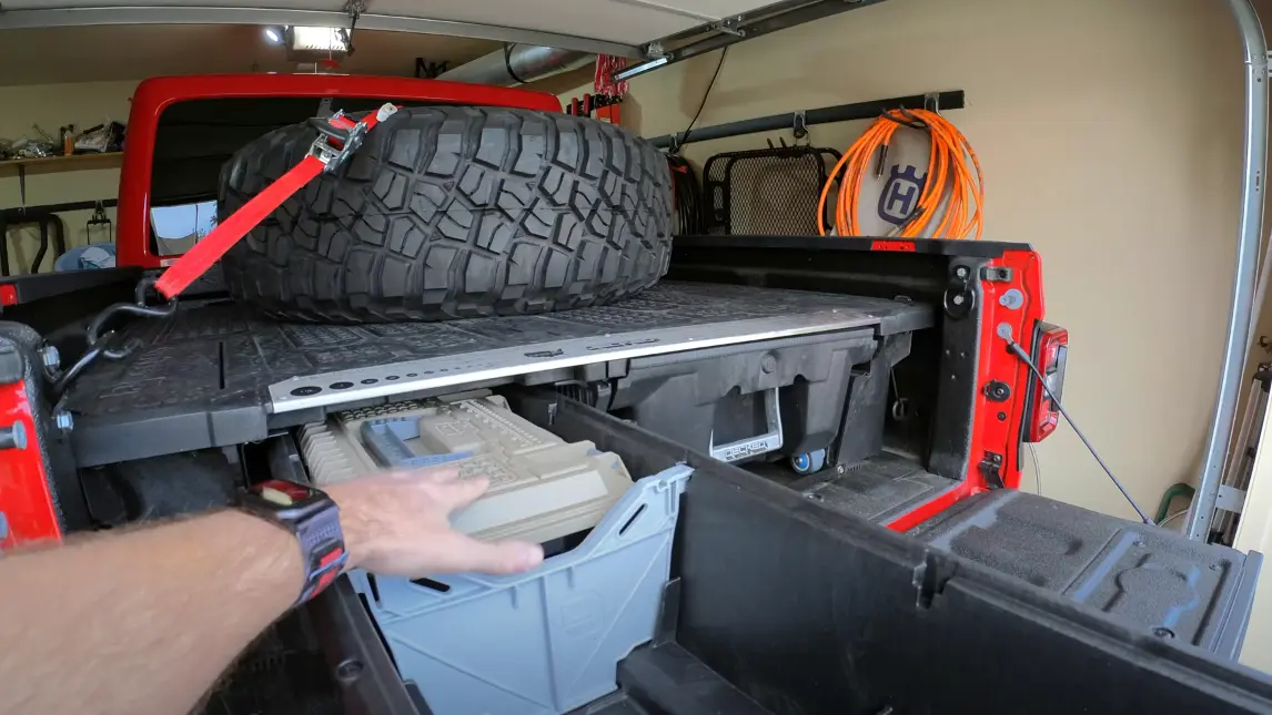 DECKED Jeep Gladiator Bed Storage System