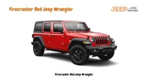 Firecracker Red Jeep Wrangler