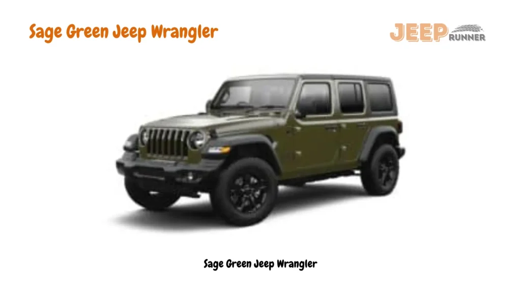 Sage Green Jeep Wrangler