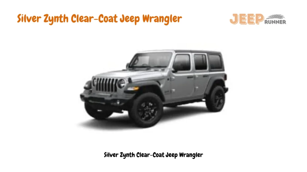 Silver Zynth Clear-Coat Jeep Wrangler