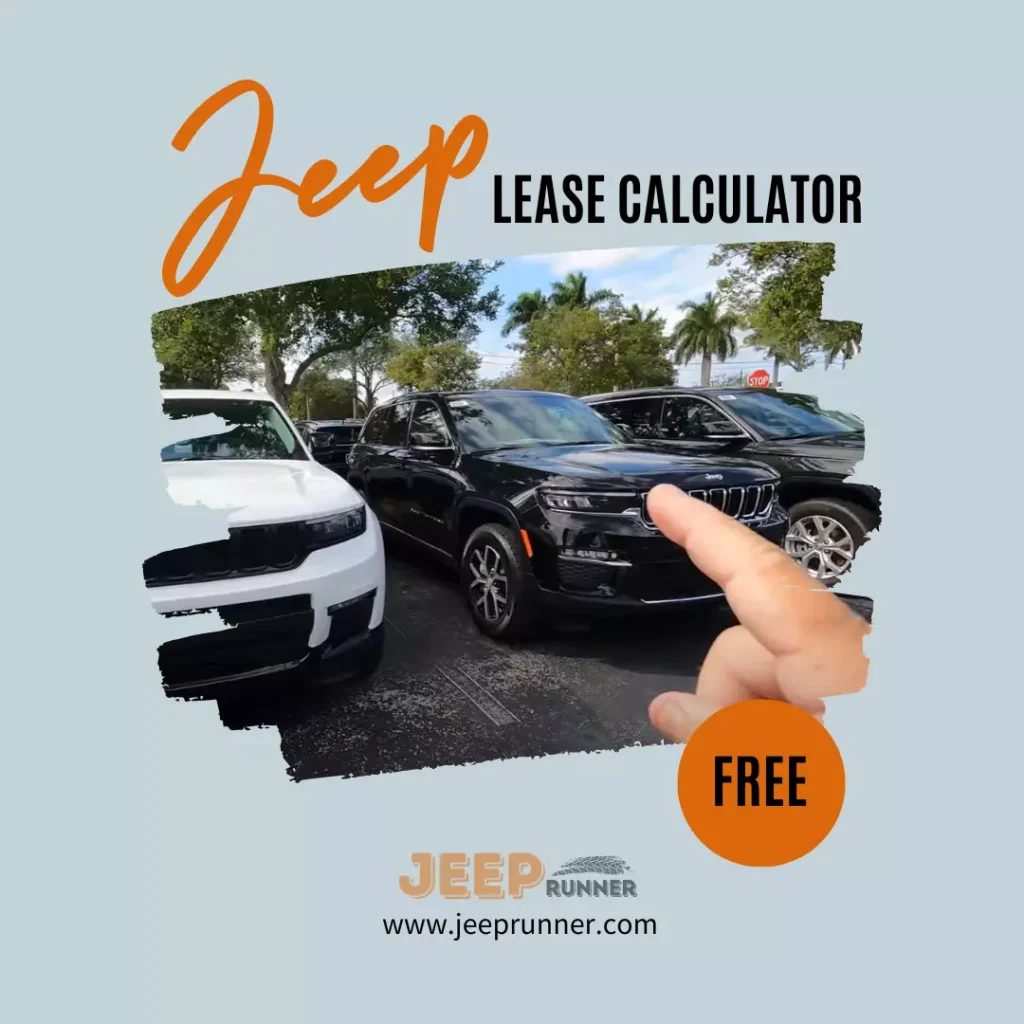 Jeep Lease Calculator Hero Image