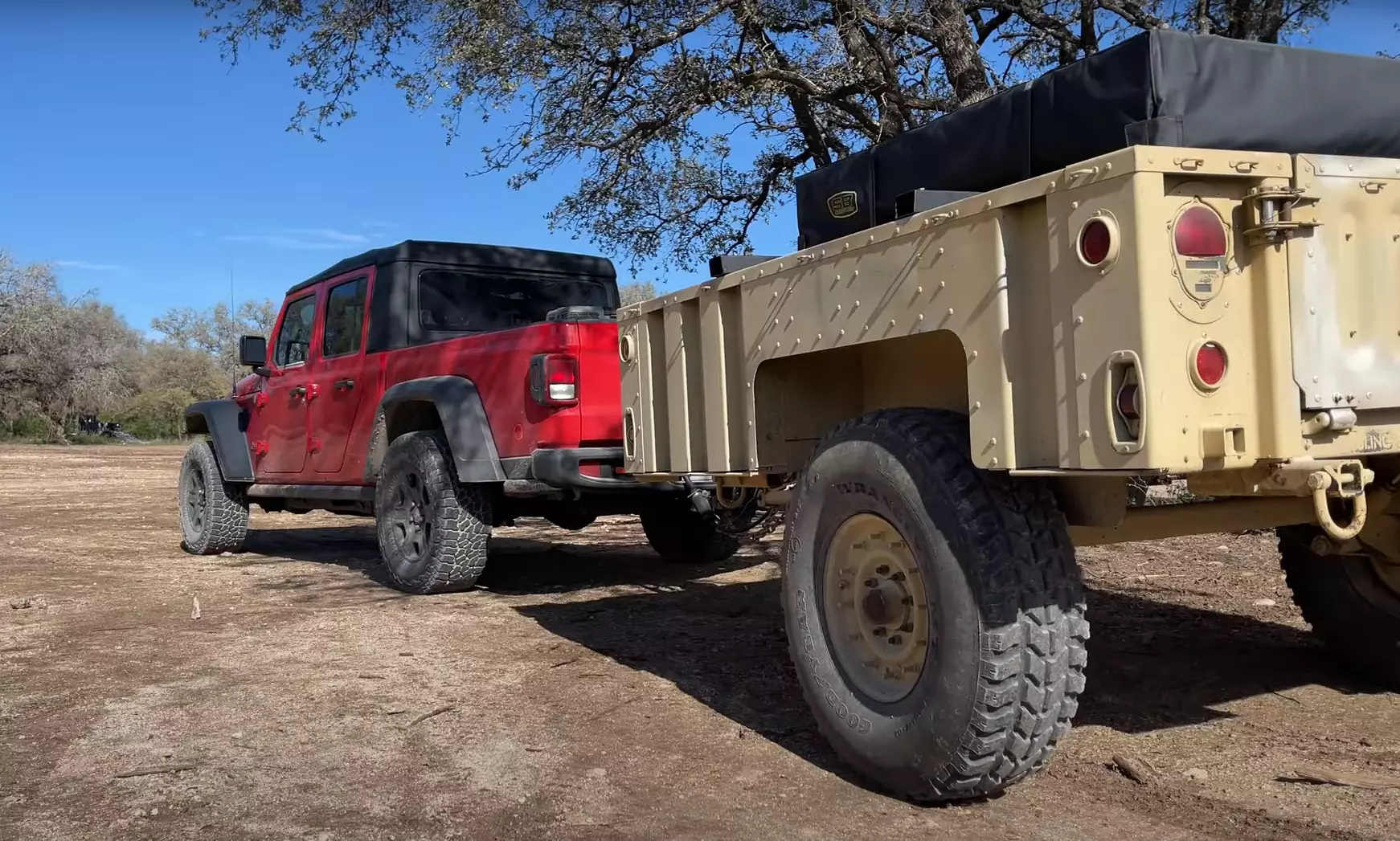 Jeep Towing a Trailer - You can use our Jeep Towing Calculator to know your Towing limits