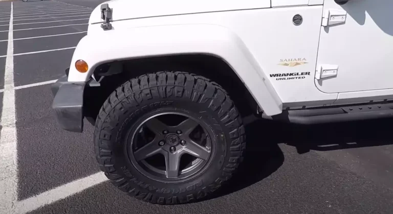 Our Jeep with 33-inch tires