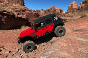 Waypoint X Jeep Wrangler, the Key Focus on the Cliffhanger Trail Experience.